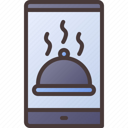 Delivery, food, order, online, app, application, phone icon - Download on Iconfinder