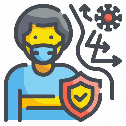Bacteria, coronavirus, healthcare, mask, protection, safety, shield icon - Download on Iconfinder