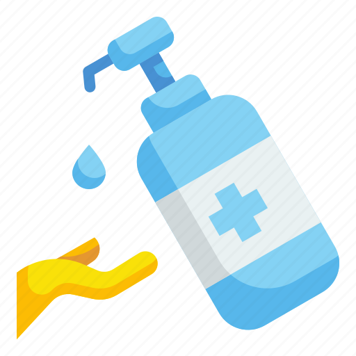 Alcohol, antiseptic, gel, hand, healthcare, sanitizer, wash icon - Download on Iconfinder