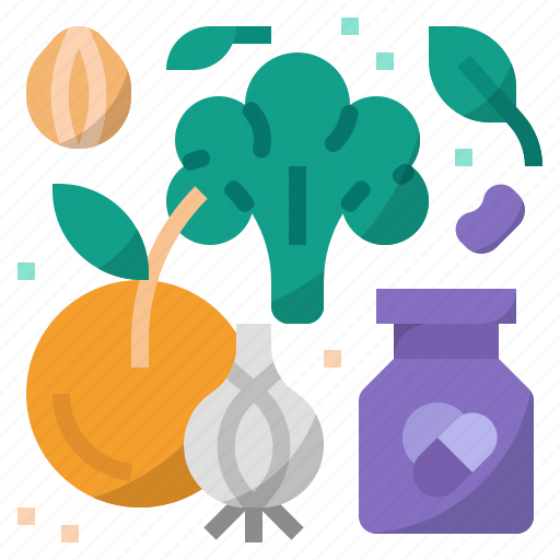 Fruit, healthty, vegetables, vitamin, health food, immunity food icon - Download on Iconfinder