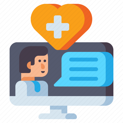 Telemedicine, doctor, health, computer icon - Download on Iconfinder