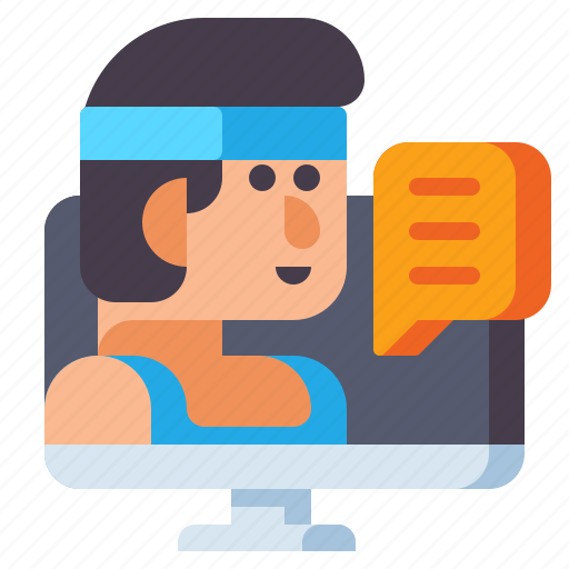 Virtual, trainer, fitness icon - Download on Iconfinder