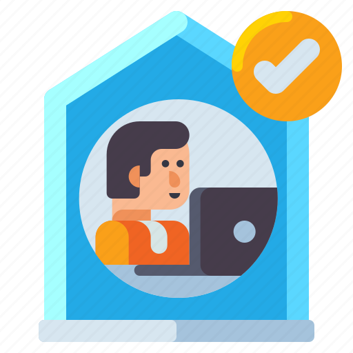 Work, from, home icon - Download on Iconfinder on Iconfinder