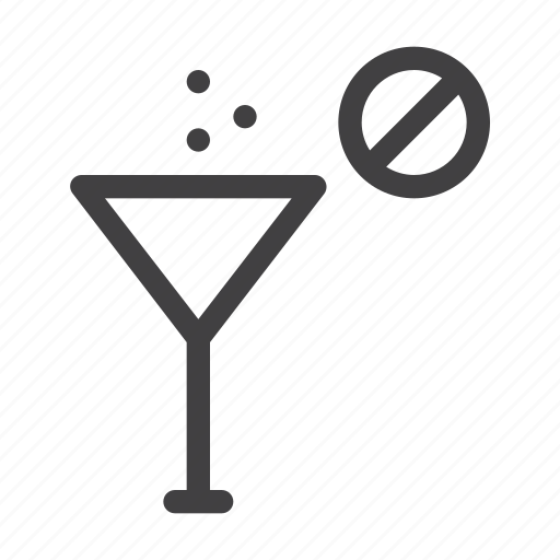 Drink, beverage, glass, party, stop, birthday, celebration icon - Download on Iconfinder