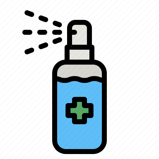 Alcohol, spray, protection, clean, bottle icon - Download on Iconfinder