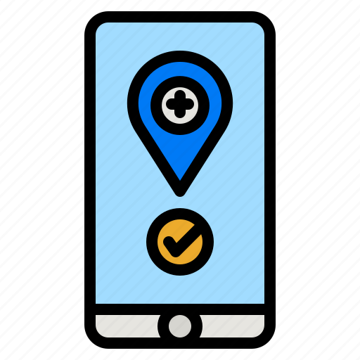 Check, in, location, maps, marker icon - Download on Iconfinder