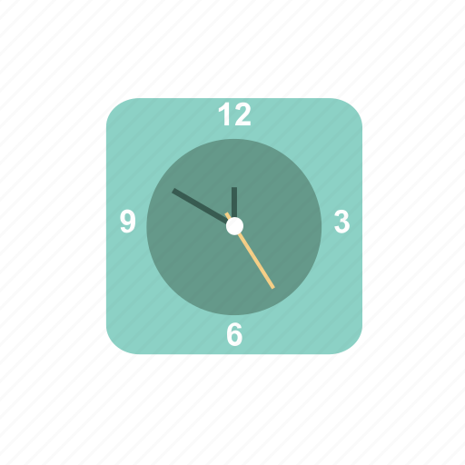 Clock, green, schedule, time, wait icon - Download on Iconfinder
