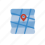 blue, location, map, direction, navigation 