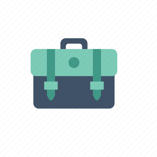 Bag, bagpack, green, retro, school, education, study icon - Download on Iconfinder