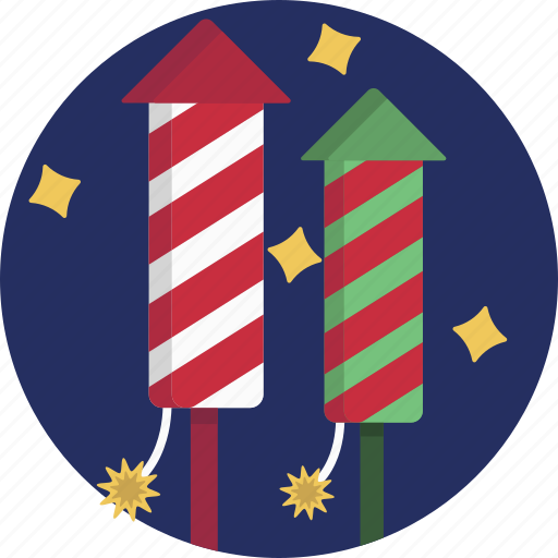Celebrate, colorful, festive, firework, light, new, year icon - Download on Iconfinder