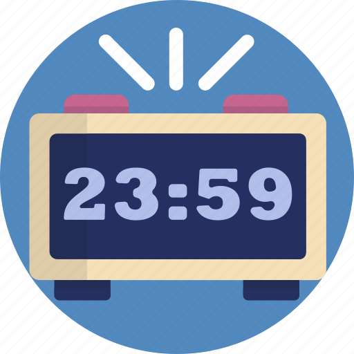 Alarm, countdown, midnight, new, retro, silvester, year icon - Download on Iconfinder
