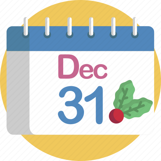 Calendar, countdown, december, midnight, new, year icon - Download on Iconfinder