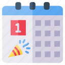 calendar, date, day, event, january, month, new, year