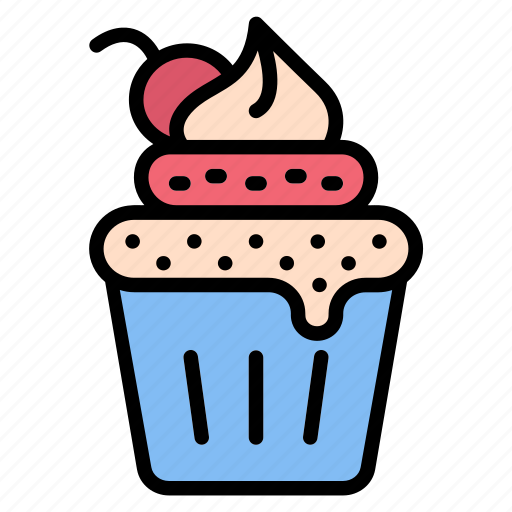 Bakery, cake, cupcake, food, sweet icon - Download on Iconfinder