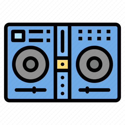 Cd, console, deck, dj, mixer, music icon - Download on Iconfinder