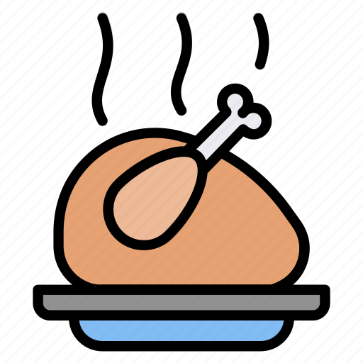 Chicken, food, leg, roast icon - Download on Iconfinder