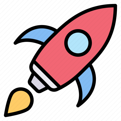 Launch, rocket, space, start icon - Download on Iconfinder