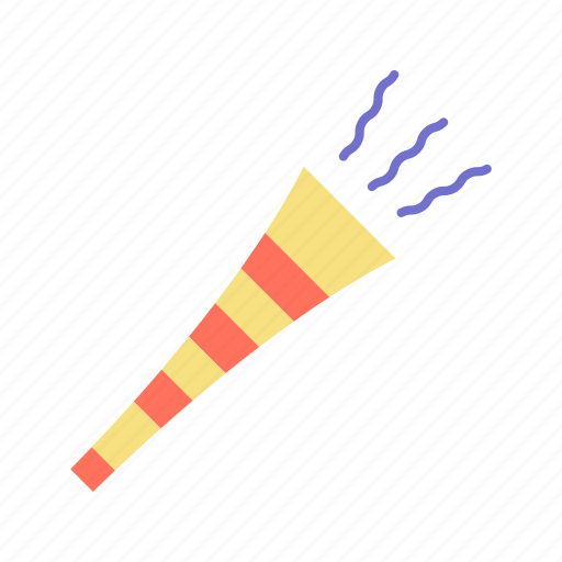 Party trumpets, amusement, blower whistle, carnival, circus icon - Download on Iconfinder