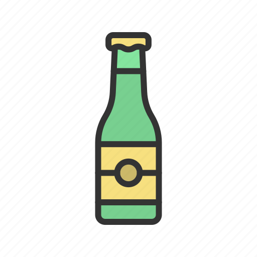 Beer bottle, cocktail, alcohol, glass, wine icon - Download on Iconfinder