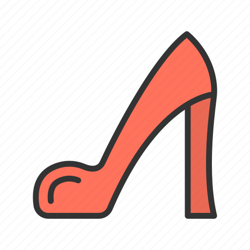 High heels, footwear, fashion, slip on, sandals icon - Download on Iconfinder