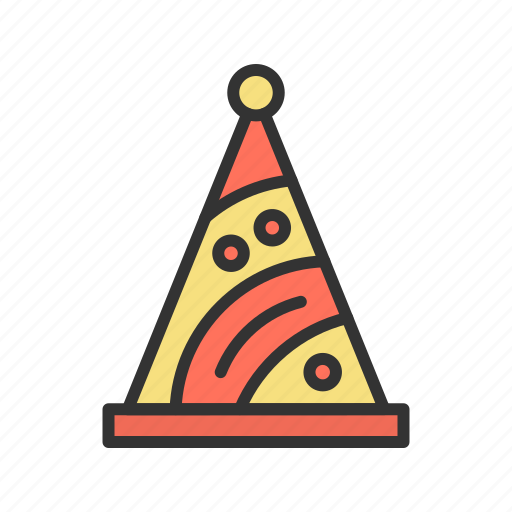 Party hat, birthday, celebration, hat, festive icon - Download on Iconfinder