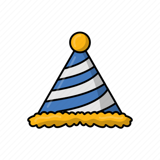 Party, hat, celebration, birthday, decoration, fun, event icon - Download on Iconfinder