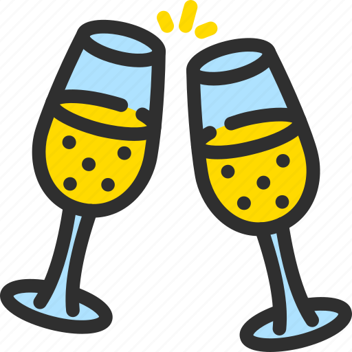 Alcohol, champagne, christmas, drink, new, xmas, year icon - Download on Iconfinder