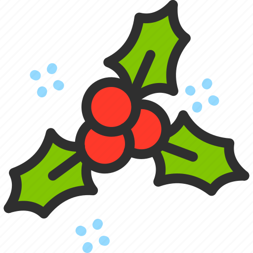 Berries, christmas, cranberries, holly, new, xmas, year icon - Download on Iconfinder