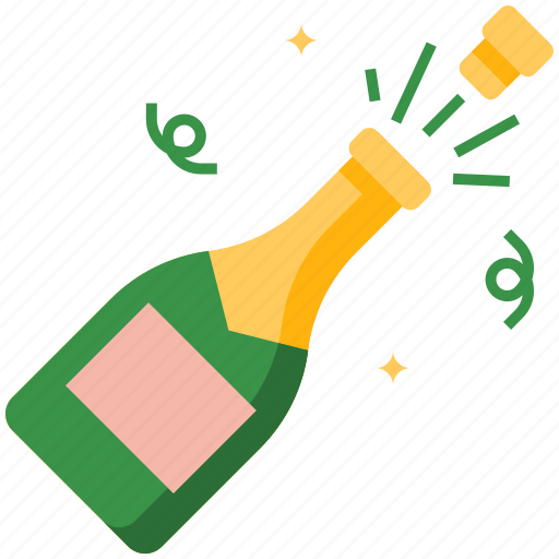 Champagne, drink, alcohol, bottle, party, celebration, beverage icon - Download on Iconfinder