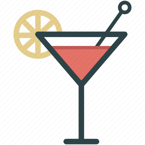 Alcohol, cocktail, glass, pink drink icon - Download on Iconfinder