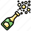 alcohol, bottle, party, celebration, beverage, champagne, open 