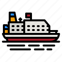 boat, ship, yacht, transport, ferry