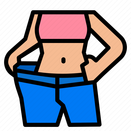 Slim, lose, weight, healthy, healthcare icon - Download on Iconfinder