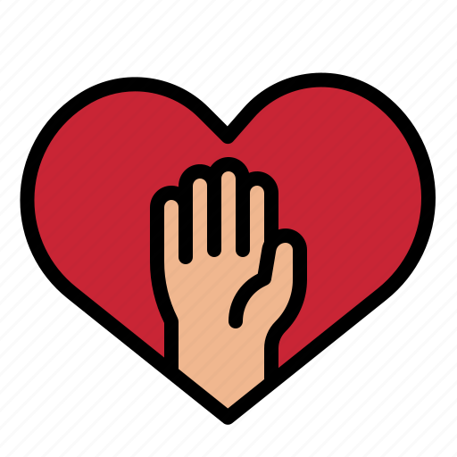 Volunteer, charity, solidarity, hand, cooperation icon - Download on Iconfinder