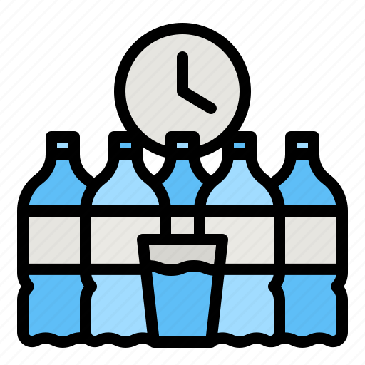 Water, drink, bottle, cup, glass icon - Download on Iconfinder