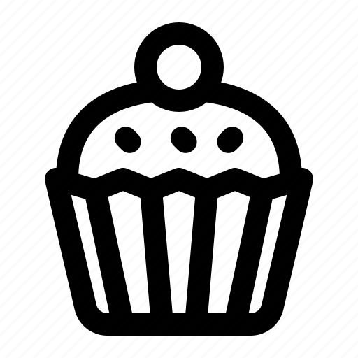 Cupcake, cake, sweet, dessert, bakery, food icon - Download on Iconfinder