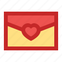 envelope, heart, love, mail, new year, party