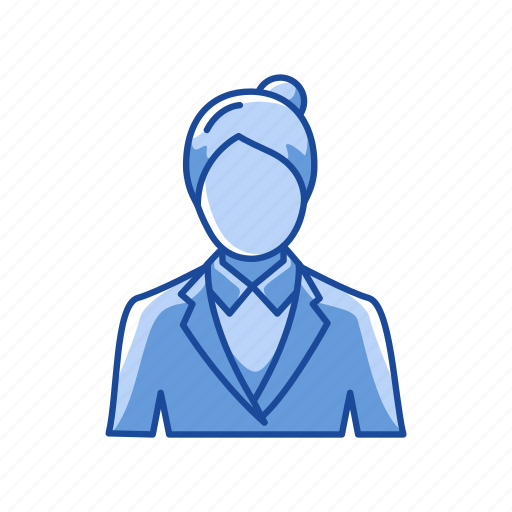 Formal attire, server, waitress, woman icon - Download on Iconfinder