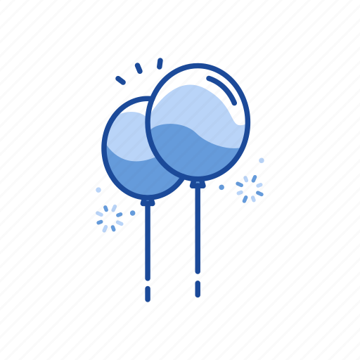 Ballon, birthday, new year's eve, party icon - Download on Iconfinder
