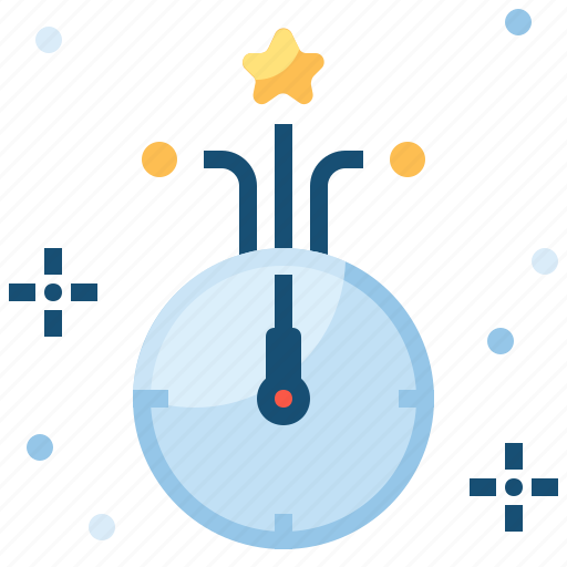 Clock, festival, event, countdown, time, new year icon - Download on Iconfinder