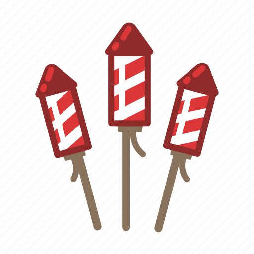 Fireworks, rockets, party poppers icon - Download on Iconfinder