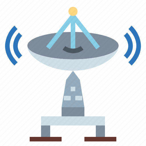 Antenna, dish, radio, satellite, wireless icon - Download on Iconfinder