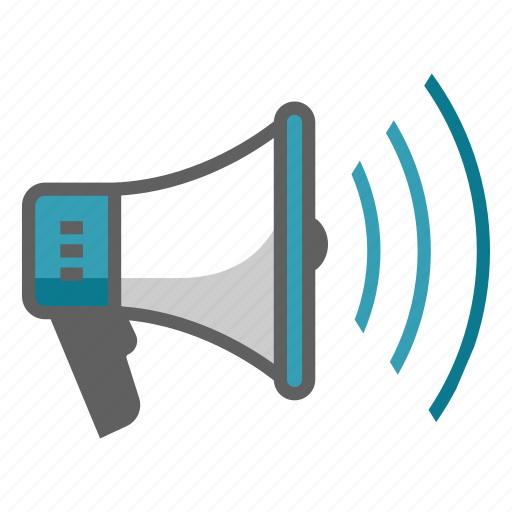 Announcement, broadcast, communication, loudspeaker, megaphone, news, speech icon - Download on Iconfinder