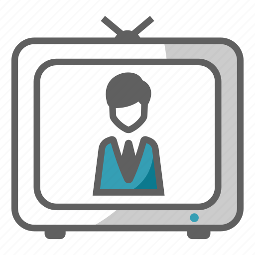 Broadcast, journalist, news, reporter, show, television news, tv icon - Download on Iconfinder