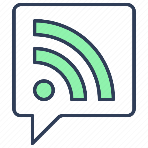 Rss, feed, news, network icon - Download on Iconfinder