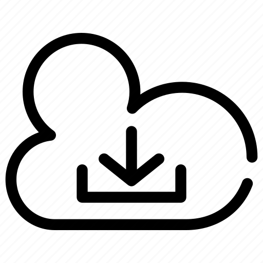Cloud, download, news icon - Download on Iconfinder