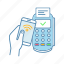 cashless, nfc, payment, pos terminal, purchase, smartphone, transaction 