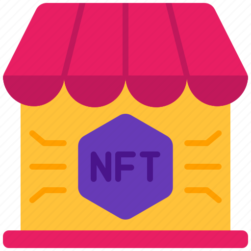 Shop, nft, non, fungible, token, blockchain, crypto icon - Download on Iconfinder