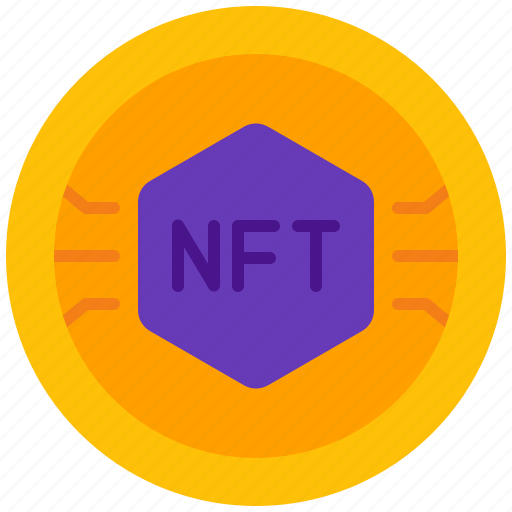 Token, nft, non, fungible, blockchain, crypto, digital icon - Download on Iconfinder