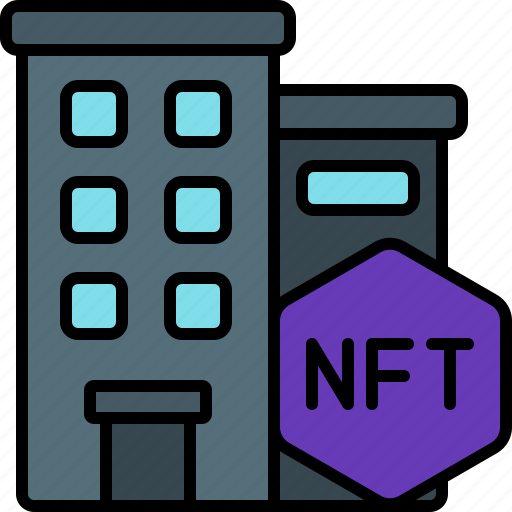 Building, nft, non, fungible, token, blockchain, crypto icon - Download on Iconfinder